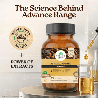 Organic India Ashwagandha Advance Veg Capsule 60